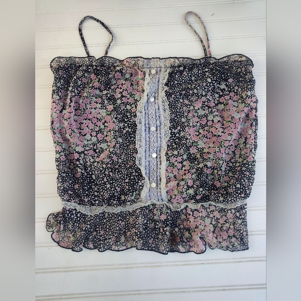 Floral Print Women's Top